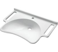 Delabie lavabo MINERALCAST PMR mur. L 785 trou de robinet D35 mm mi.