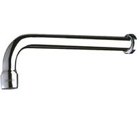 Delabie mur sortie CORBIN fixe G1/2B L120 H60mm Rég. str. avec rég. DF