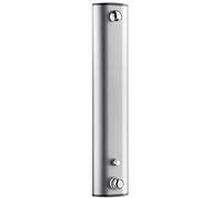 Delabie - Panneau de douche temporise avec mititgeur thermostatique PREMIX Aluminium anodise 792300