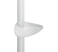 Delabie porte-savon coulissant Be-Line blanc p. barre D35