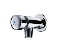 DELABIE - Robinet de lavabo temporisé mural TEMPOSTOP 1/2'' avec rosace - DELABIE - 746292