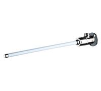 Delabie Robinet temporisé de lavabo à commande fémorale Chromé 440 mm 734100
