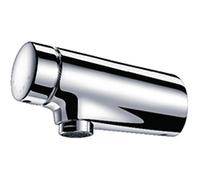 Delabie - Robinet temporise mural TEMPOSOFT pour lavabo corps en laiton massif chrome. brise-jet Ref : 741000
