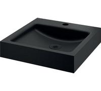 Delabie WT UNITO mur. Robinet D35 mi sans trop-plein inox noir mat