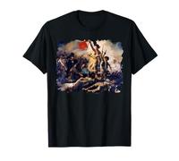 Delacroix célèbre peinture la liberté menant le peuple T-Shirt