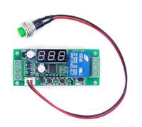 Délai réglable pour module de relais 5 V 12 V 24 V CC, interrupteur de 0,01 à 999 m avec bouton de déclenchement de contrôle du signal, indicateur LED pour automatisation de valve lumineuse de moteur