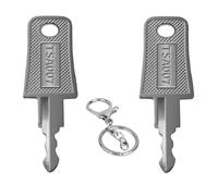 DELAIHUIL 2pcs Tsa Key Suitcase Key Cle Tsa 007 Universel,Tsa007 Clé De Voyage Pour Valise,CléS De Verrouillage Tsa,Cadenas Valise,Cadenas Tsa,Bagages Valise Douane Serrure With Rings