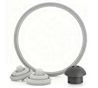 DELAIHUIL WMF Pièces de rechange pour autocuiseur 3 pièces WMF Perfect Kit de pièces de rechange pour autocuiseur WMF Pièces de rechange Joint d'étanchéité Valve de sécurité Valve de pression