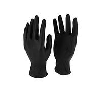 Delaisy Kargo 130342L Gant Nitrile, Taille S, Noir (Pack de 100)