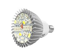 Delaman Cultivez l'ampoule de la Lampe 28W à Spectre Complet mené pour la Croissance de l'ampoule de Croissance légère pour la Plante de Fleurs 85V-265V (Design : E14)