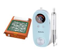 Delanie Aspirateur pour Ongles Sans Fil Pro, lot avec Delanie Ponceuse pour Ongles 35000RPM Pro