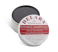 DELARA Entretien intensif du cuir, couleur: Noir, 100 ml - Imprègne et protège le cuir très efficacement, nouvelle formule à base d'huile de coco et cire d'abeille de haute qualité