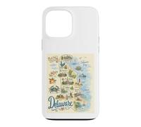 Delaware, États-Unis d'Amérique, Cartes icônes, Douvres, Coque pour iPhone 13 Pro Max