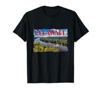 Delaware River : Le Premier Buff Vintage de l'histoire de la State Pride T-Shirt
