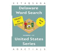 Delaware Themed: Word Search Puzzles based on the State of Delaware | 6x9 inches, 110 pages | 50+ Puzzles | United States Series