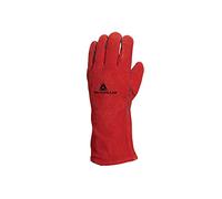 delca515r10 - heatresistanteather Gant rouge - 10