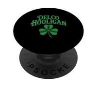 Delco Hooligan, Irlande, comté de Delaware, Pennsylvanie, Clover PopSockets PopGrip Adhésif