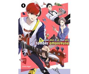 Delcourt Ceux dont il ne faut pas tomber amoureuse tome 1 + badges offerts