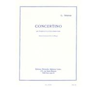 Partitions classique LEDUC DELERUE GEORGES - CONCERTINO - TROMPETTE & PIANO Trompette