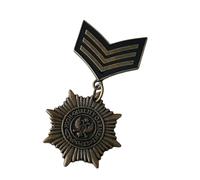 Delessed Badge historique Martial Pin Insigne de collection pour les amateurs d'histoire Collectionneurs Thème Événement Objet de collection historique, h, taille unique