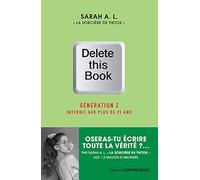 Delete this book - Génération Z Interdit aux plus de 25 ans
