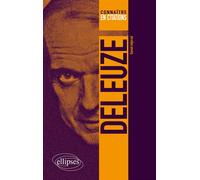 Deleuze - Daniel Adjerad - Ellipses - broché - Etude