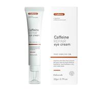 DEleventh Korean Brand Caffeine Anti-Aging Repair Eye Cream 20g / Fade Eye Lines, Anti-Oxidation, Moisturize, Elastic & Tender, and Remove Dark Circles