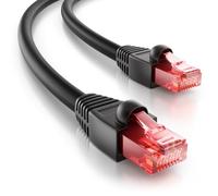 deleyCON 20m Câble Réseau CAT6 Outdoor pour Extérieur RJ45 Fiche Ethernet LAN DSL Câble Patch - Résistant AUX Intempéries - pour PC, TV, Caméra, PoE, Camping et plus Encore