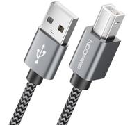 deleyCON 3,0m USB 2.0 Câble Imprimante Scanner USB A vers B Fiche pour Laser Imprimante Scanner Printer MIDI Copieur Multifonction