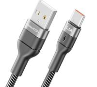 deleyCON 3,0m USB C Câble 3.1A Recharge Liaison Données USB-A vers USB-C Cable pour iPhone 17 16 15 Pro Max Air Galaxy A16 A56 S26 S25 S24 S23 Pixel iPad Pro Notebook AirPods Tablette Switch PS5