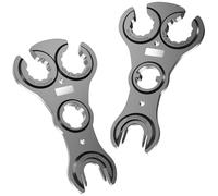 deleyCON Clés/spanners MC4 (Lot de 2) - Outil de Montage pour Connecteurs MC4 - PV, Panneaux Solaires, Installation Solaire