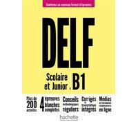 DELF junior/scolaire - Nouveau format d'épreuves (B1) - Mous Nelly - Hachette F.l.e. - relié - Méthode de langue