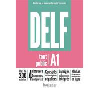 DELF tout public - Nouveau format d'épreuves (A1) Audios en téléchargement - Mous Nelly - Hachette F.l.e. - broché - Méthode de langue