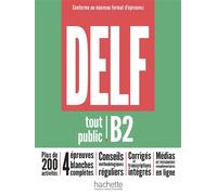 DELF tout public - Nouveau format d'épreuves (B2) - Mous Nelly - Hachette F.l.e. - broché - Méthode de langue