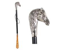 DELFA Chausse-pied personalisé Design Cheval faite du bois inclus une gravure de votre nom ou texte voulue