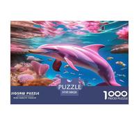 Delfín Puzzles De 1000 Pièces Jeu Éducatif Puzzle Classique De Décoration Intérieure Carton 100% Recyclé Jeu De pour Toute La Famille pour Adultes 38x26cm/1000pcs