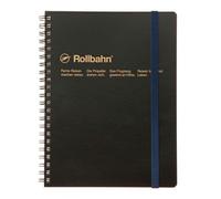 Delfonics Rollbahn Spiral Des cahiers: 6-1/2 in. x 8.5 in. (Noir) / A5