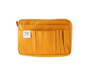 Delfonics Stationery Case Bag In Bag - M Size - Yellow