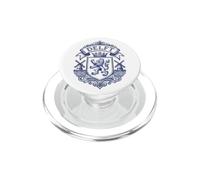 Delft Hollande Blason Lion Bleu de Delft Moulin Ceramique PopSockets PopGrip pour MagSafe