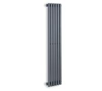 Delgado Radiateur à eau chaude 508W montage mural pour 10m² - Gris
