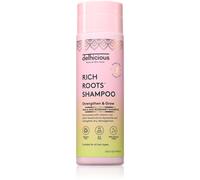 delhicious RICH ROOTS Strengthen & Moisturise Shampoo shampoing fortifiant pour un effet naturel 250 ml