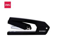deli Agrafeuse, jusqu’à 25 feuilles et base rotative 360° pour perforation en angle facile, lot de 1 pour un travail de bureau efficace
