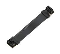 DELI-Flexible Sli Bridge Gpu Cable Extreme High-Speed Technology Premium Shielding 85 Ohm Design For Nvidia Gpus Graphic Cards Not Compatible With Amd Or Rtx 2000/3000 Gpu - [10Cm]