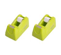 Deli Lot De 2 Petits Dévidoir 120×57×60mm Pour Adhésif 19 Mm Vert - Découpe Facile