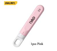 Deli-Mini Couteau Utilitaire,Petit Ouvre-Boîte Rotatif,Déballage,Outil De Dieu,Coupe-Papier,Main Pour L'école,Le Bureau,La Maison - Type Pink 1pcs