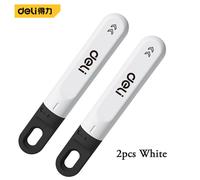 Deli-Mini Couteau Utilitaire,Petit Ouvre-Boîte Rotatif,Déballage,Outil De Dieu,Coupe-Papier,Main Pour L'école,Le Bureau,La Maison - Type White 2pcs
