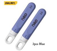 Deli-Mini Couteau Utilitaire,Petit Ouvre-Boîte Rotatif,Déballage,Outil De Dieu,Coupe-Papier,Main Pour L'école,Le Bureau,La Maison - Type Blue 2pcs