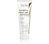 Delia Cosmetics Bright'n'Glow - Lotion éclaircissante pour le corps - Éclaircit les taches pigmentaires, hydrate et lisse la peau - 250 ml