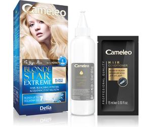 Delia Cosmetics Cameleo Blonde Star Extreme poudre décolorante à la kératine 25 g