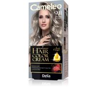 Delia Cosmetics Cameleo - Crème Colorante Permanente - Blond Glacé - Couleur et Protection Intensives - 5 Huiles + Acides Omega Plus - Teinture Capillaire Professionnelle Luxueuse - Kit Complet